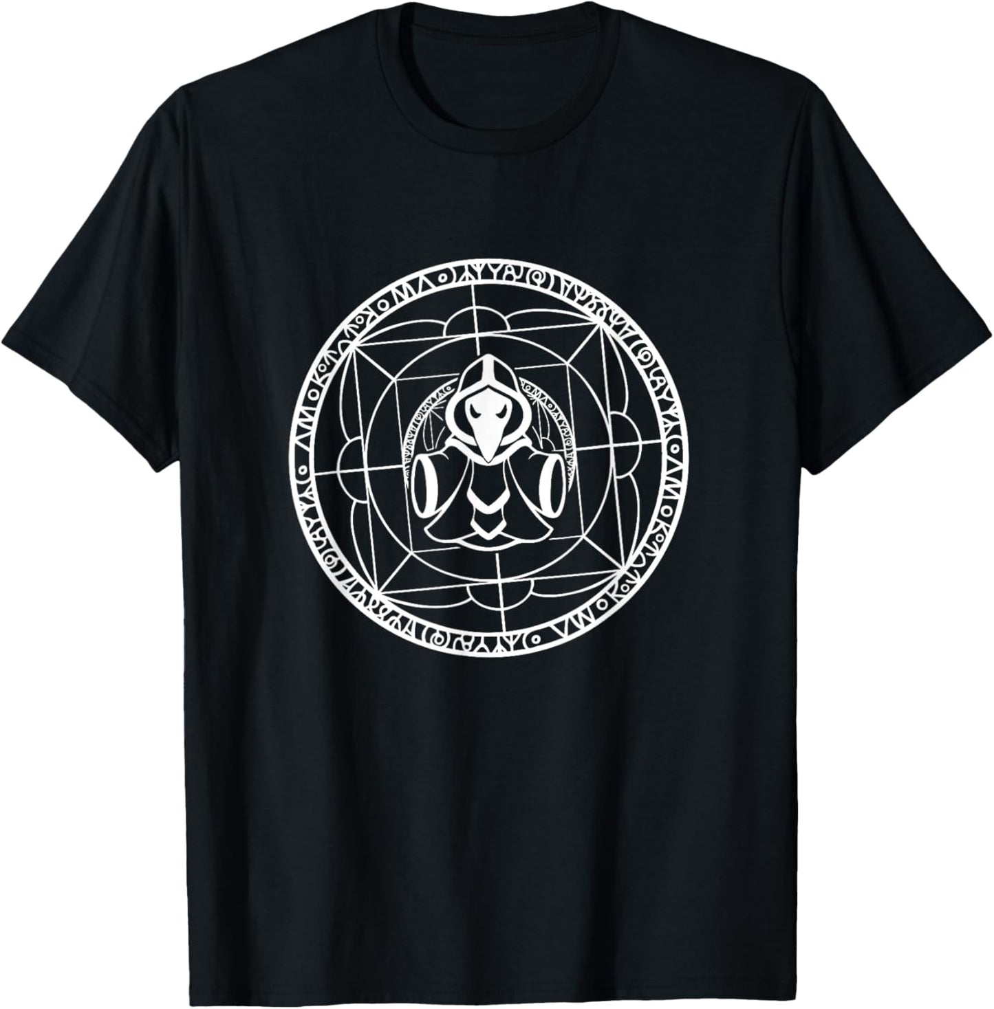 Lunatic Cultist White Logo PAPL1095 T-Shirt - T-Shirt | Black