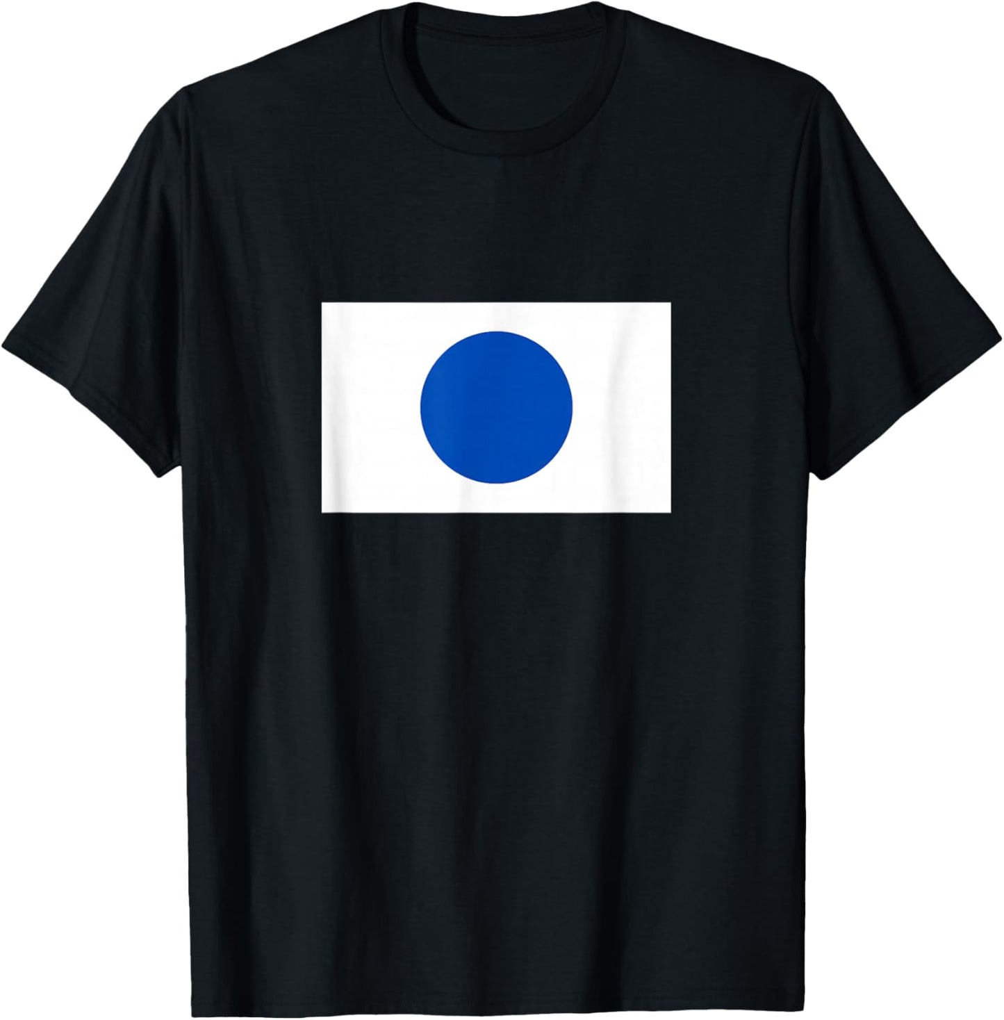 Blue Dot Democrat Sign - Democratic Blue Dot Campaign Sign T-Shirt - T-Shirt | Black