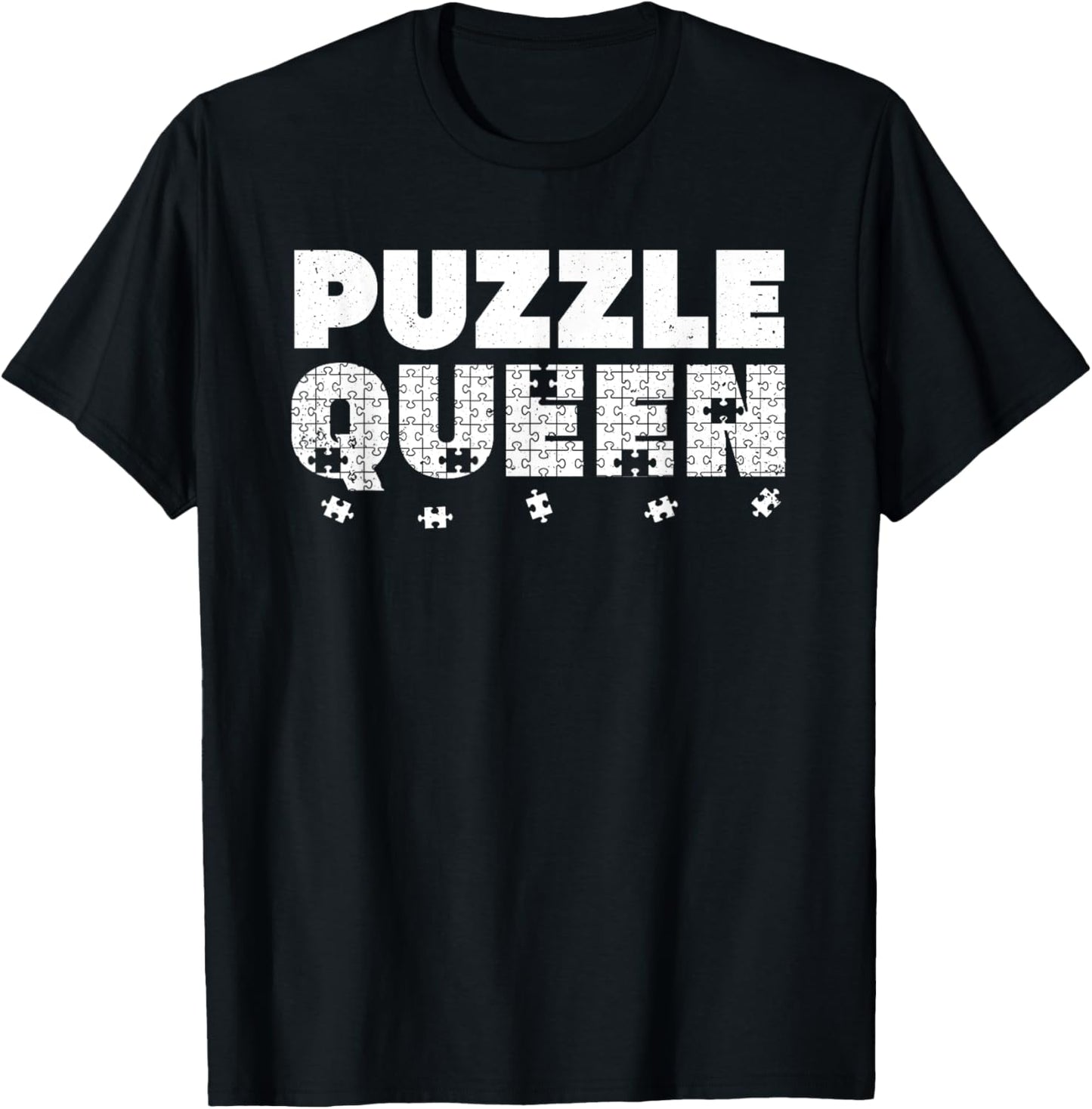 Puzzle Gifts Puzzle Lover Accessories Jigsaw Stuff Cool Puzzle Design Girls -Adults -Kids Black Small Short Sleeve T-Shirt - T-Shirt | Black
