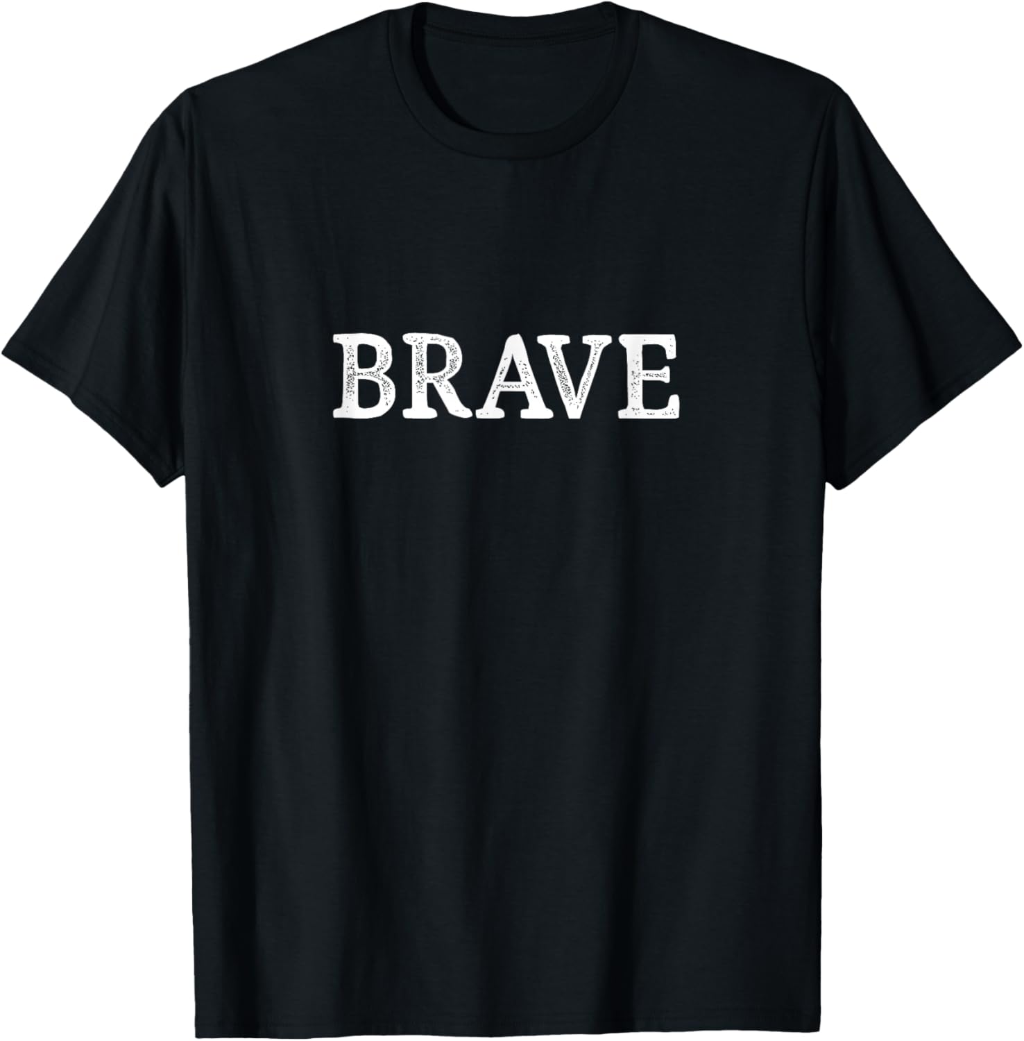 Brave - Vintage Style T-Shirt - T-Shirt | Black