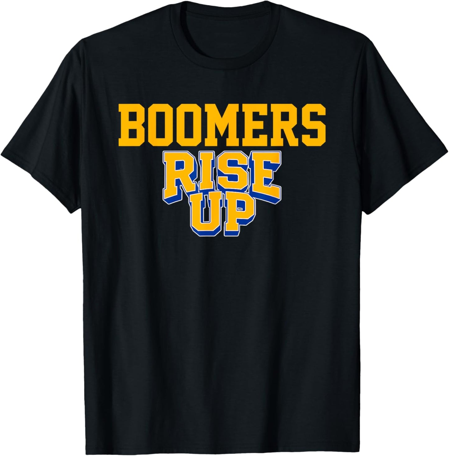 Toledo Boomers Rise Up HS T-Shirt - T-Shirt | Black