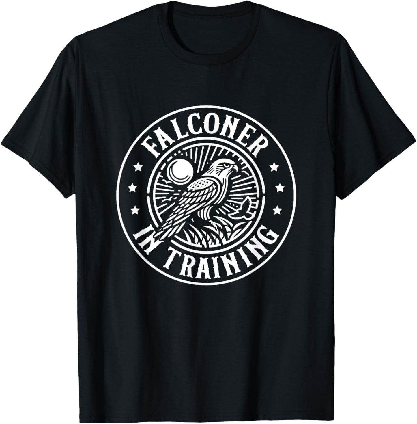 Falconer In Training Falconry Future Falcon Training Kids T-Shirt - T-Shirt | Black