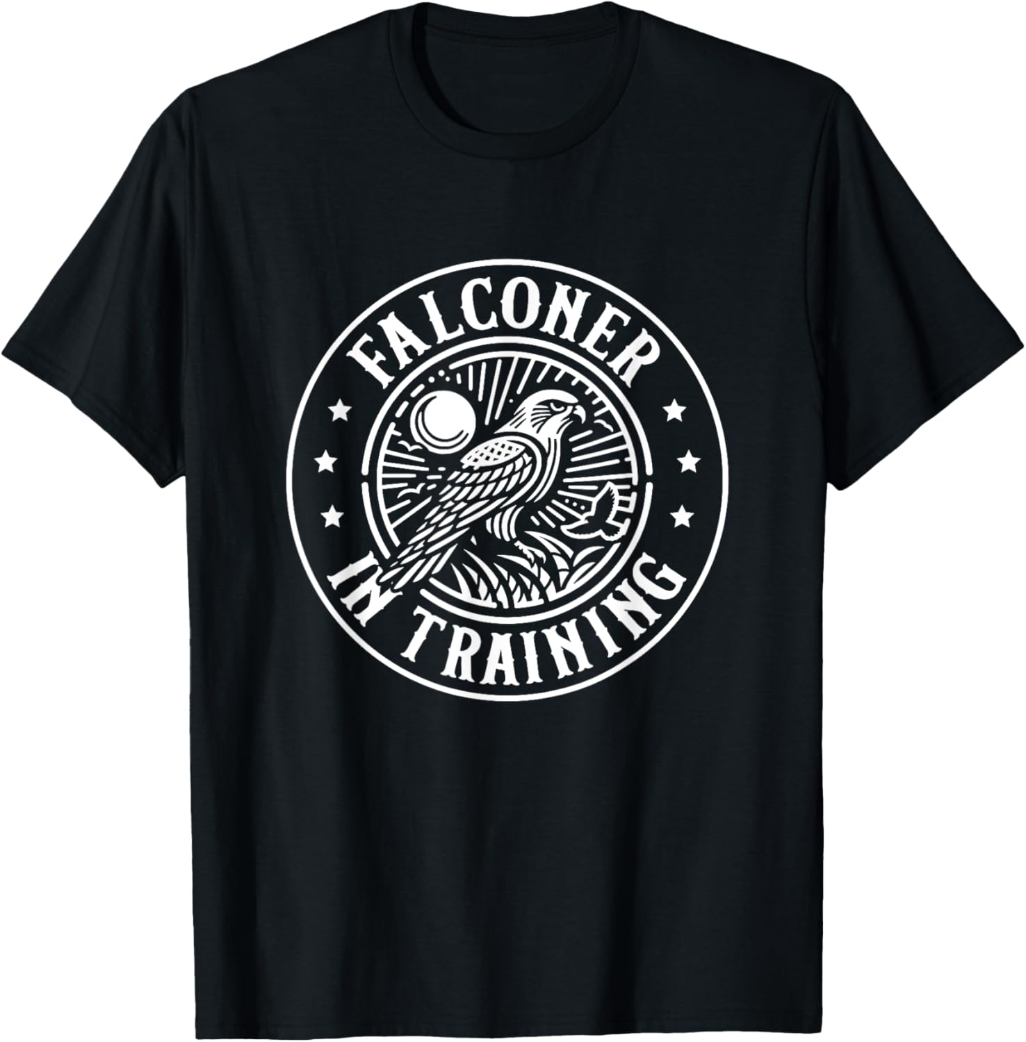 Falconer In Training Falconry Future Falcon Training Kids T-Shirt - T-Shirt | Black