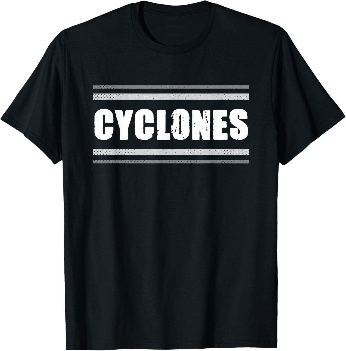 Cyclones Chester Vintage Stripes HS T-Shirt - T-Shirt | Black