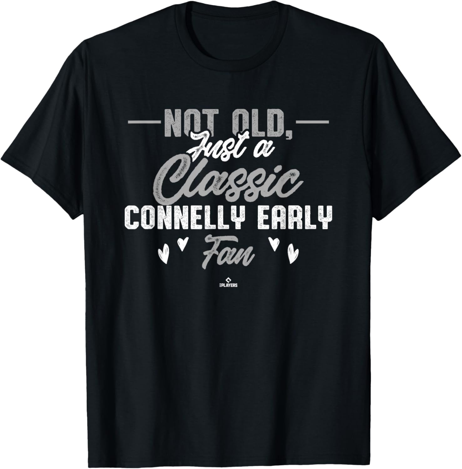Classic Fan Connelly Early Prospect Baseball Fan Gear T-Shirt - T-Shirt | Black
