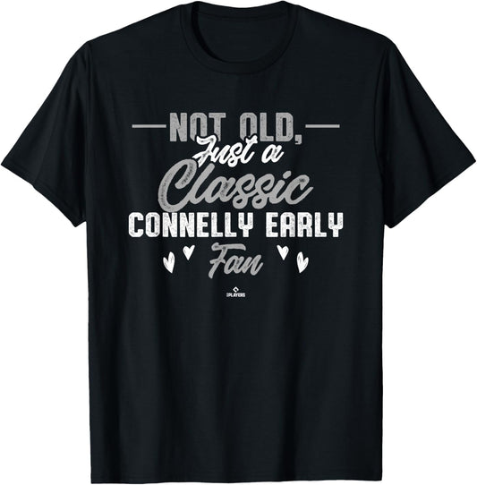 Classic Fan Connelly Early Prospect Baseball Fan Gear T-Shirt - T-Shirt | Black