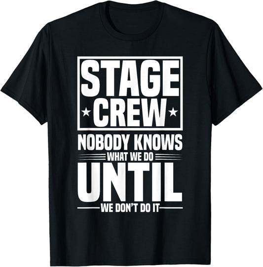 Stage Crew T-Shirt - T-Shirt | Black