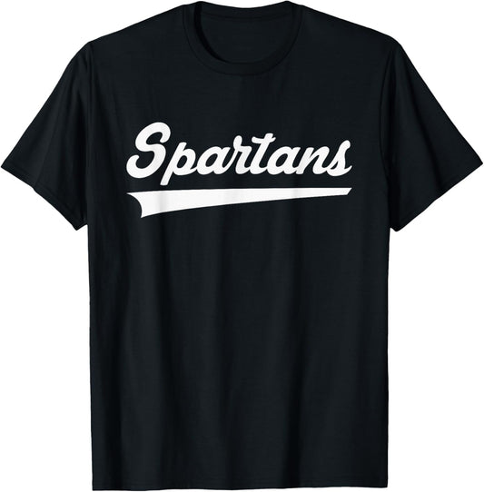 Richmond Spartans Vintage Swoosh T-Shirt - T-Shirt | Black