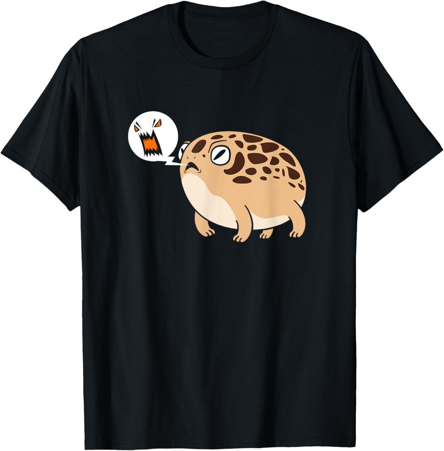 Cute Desert Rain Frog Lover Angry Frog T-Shirt - T-Shirt | Black