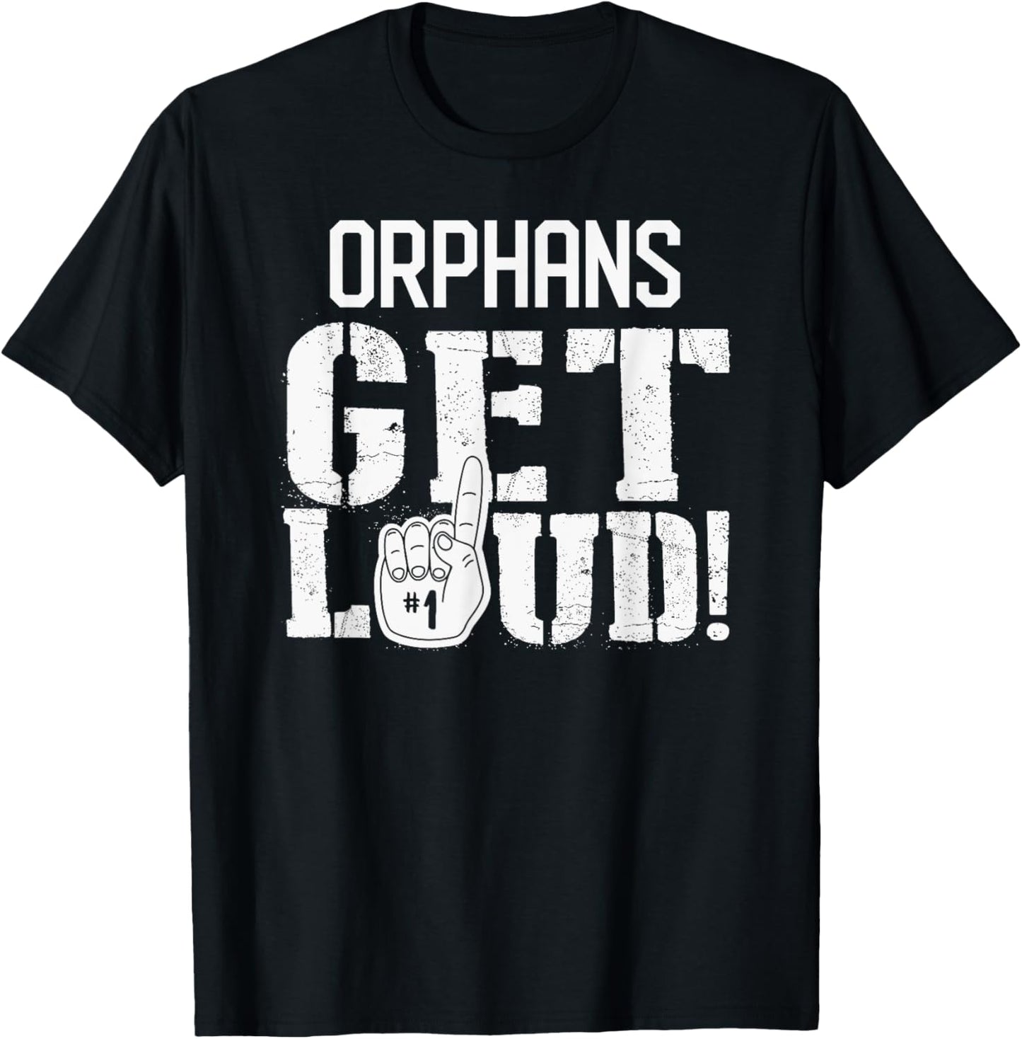 Centralia Orphans Get Loud! HS T-Shirt - T-Shirt | Black