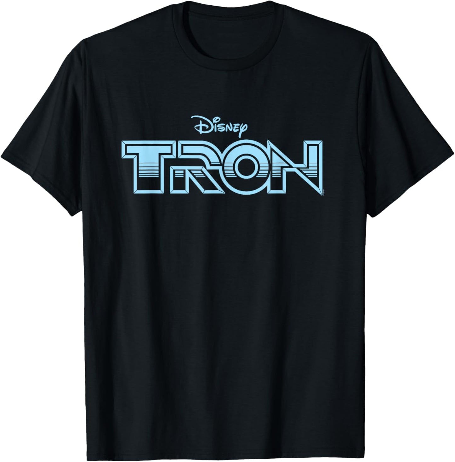 Disney TRON Official 1982 Original Movie Logo T-Shirt - T-Shirt | Black