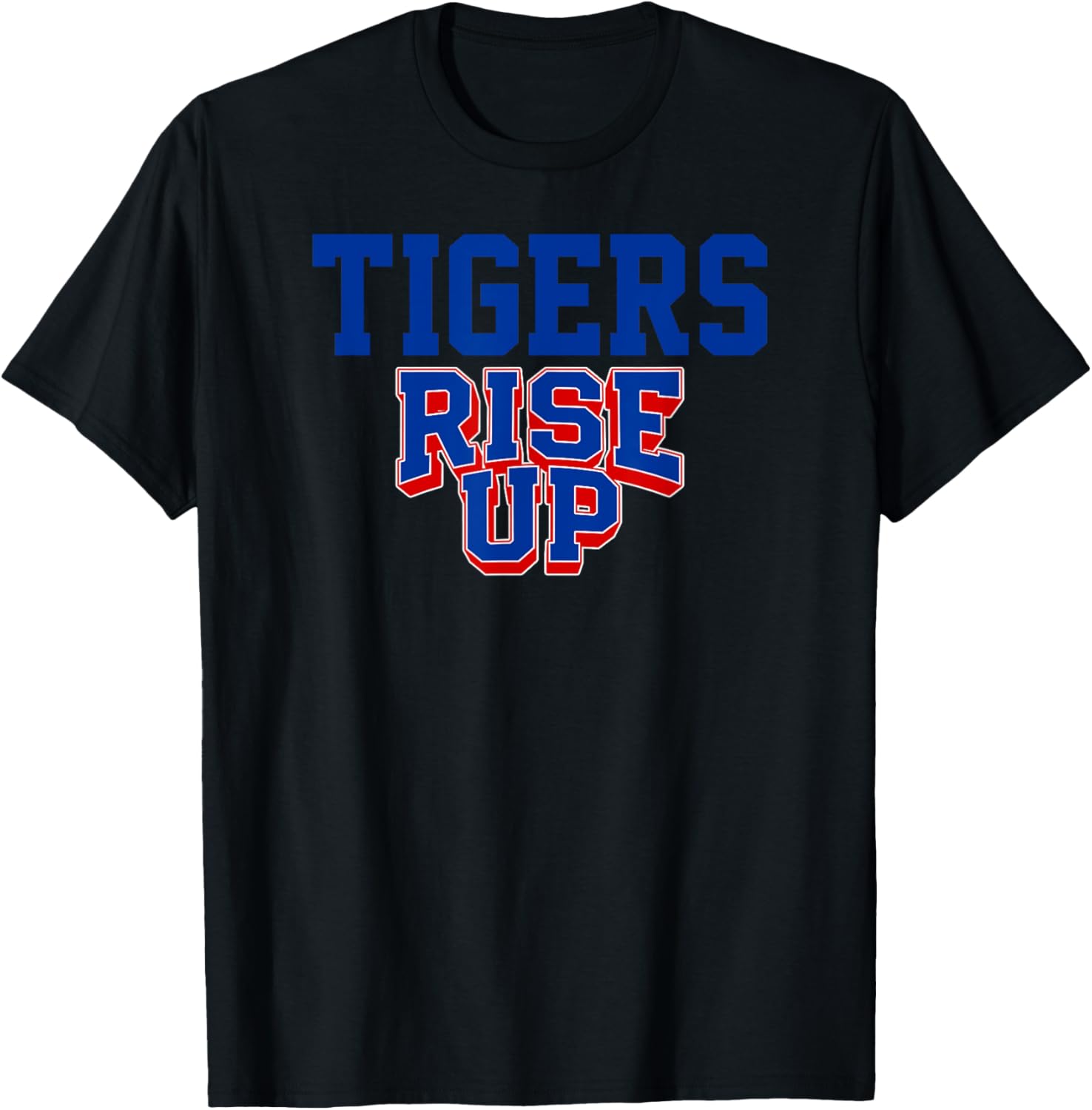 Tidehaven Tigers Rise Up HS T-Shirt - T-Shirt | Black