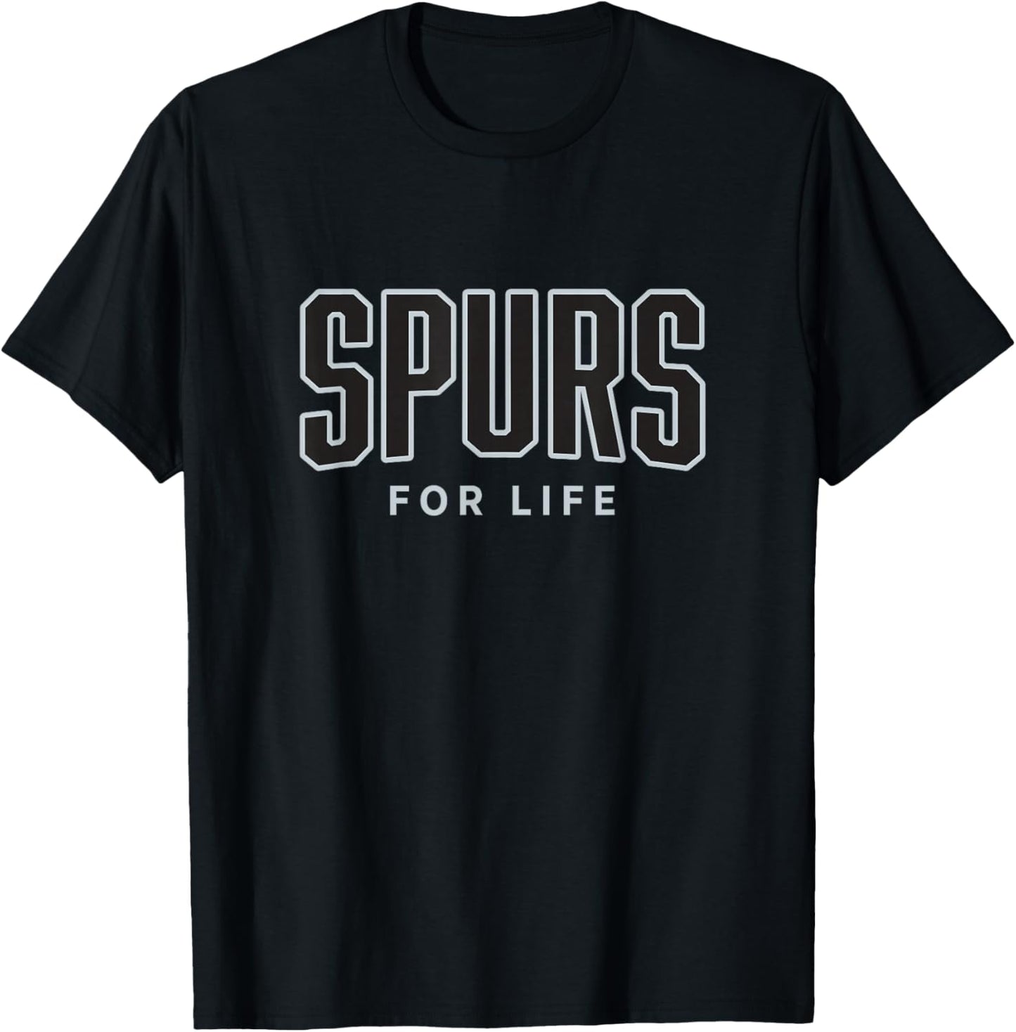 Vintage Spur-Inspired Lifestyle Design T-Shirt - T-Shirt | Black