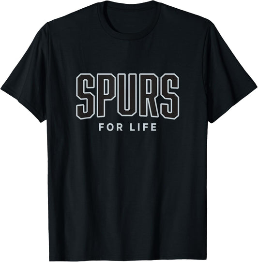 Vintage Spur-Inspired Lifestyle Design T-Shirt - T-Shirt | Black
