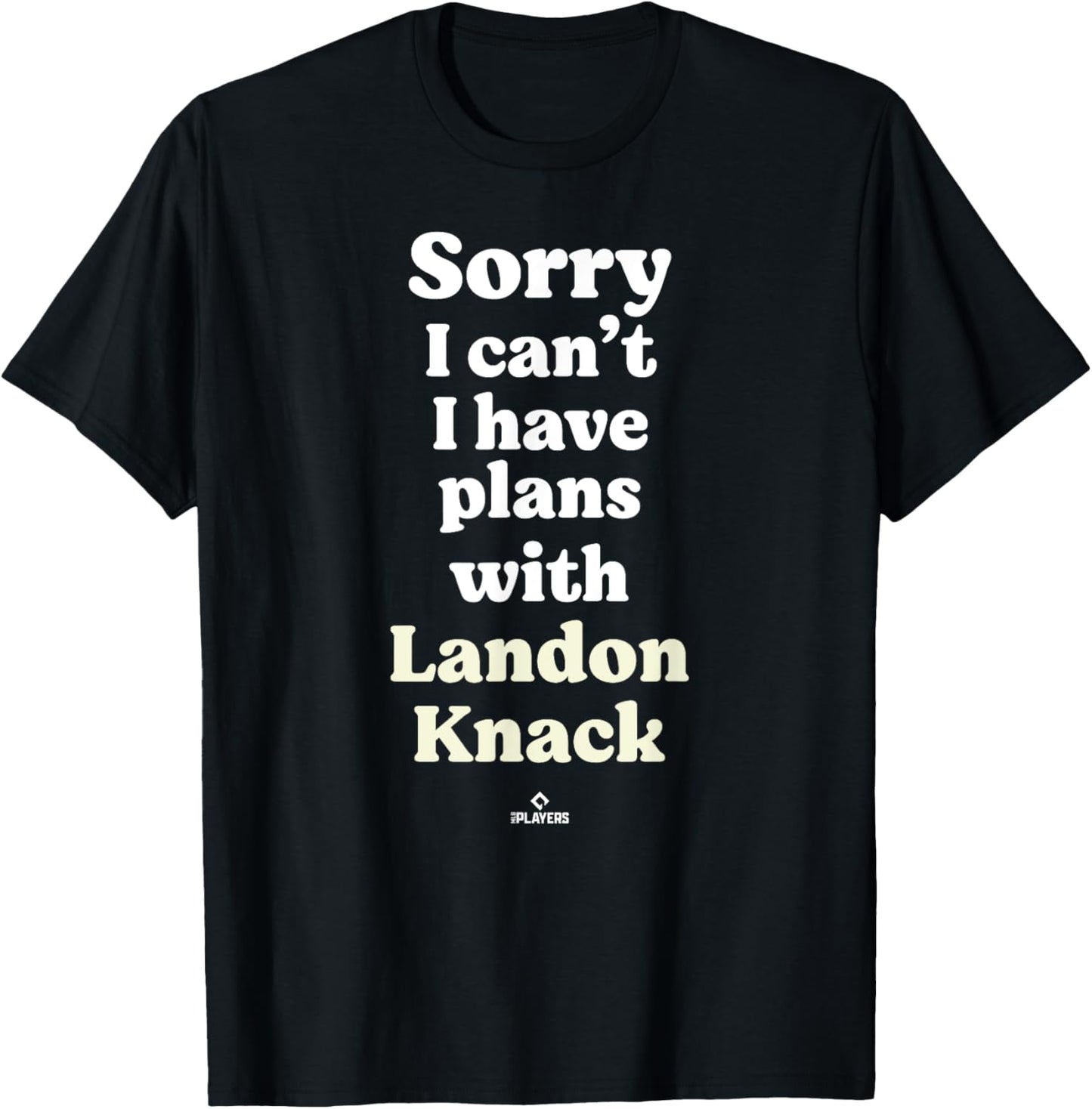 Landon Knack Prospect Baseball Fan Gear T-Shirt - T-Shirt | Black