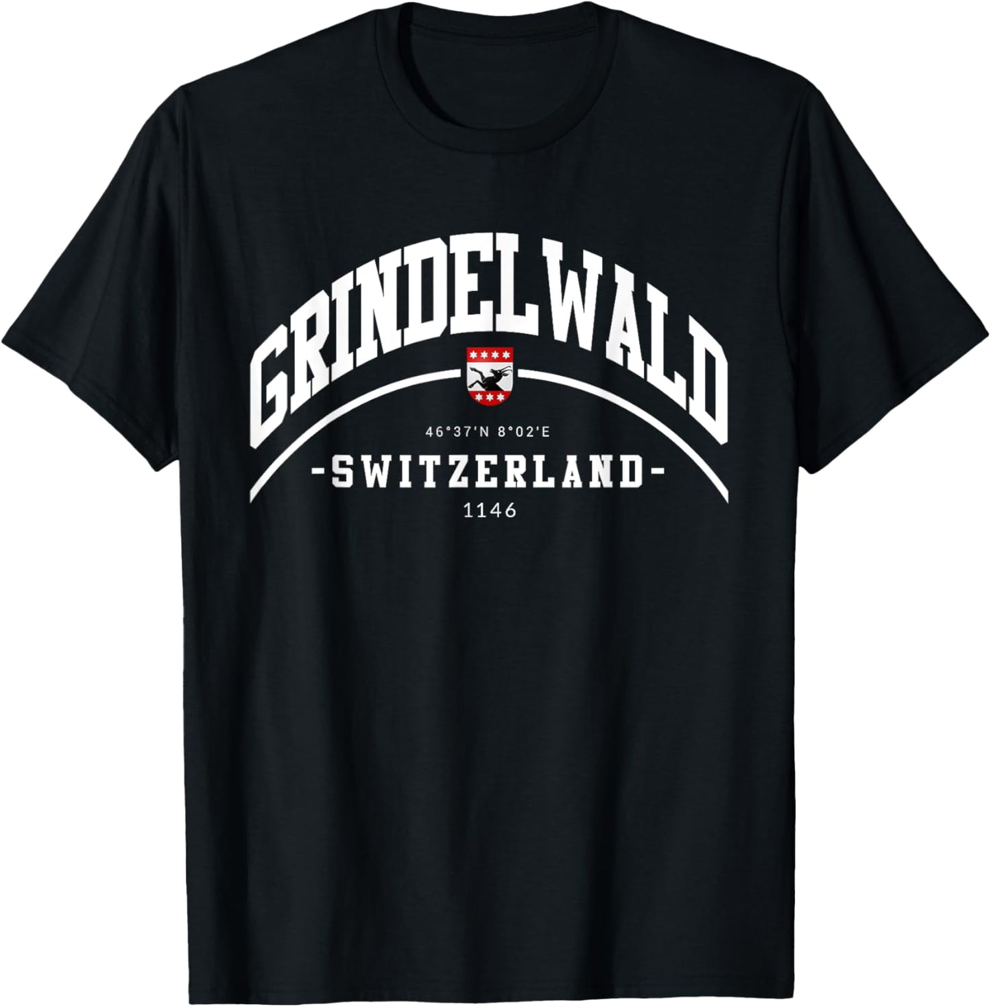 Grindelwald vacation to Grindelwald Switzerland home T-Shirt - T-Shirt | Black