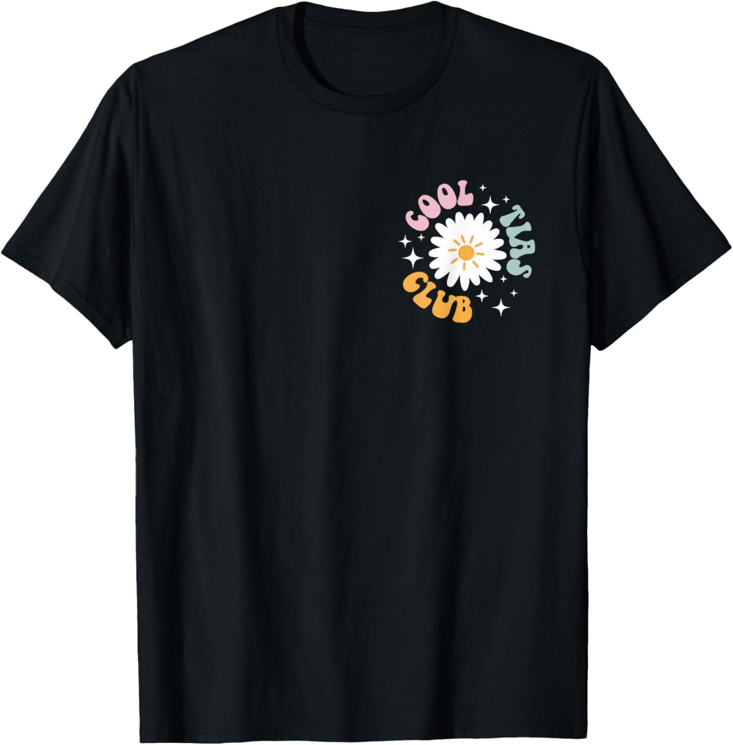 Cool Tias Club Tia Aunt Groovy Tia Auntie T-Shirt - T-Shirt | Black