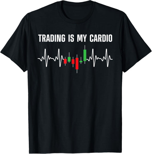 Cool Stock Trading Art Women Day Trader Stock Market T-Shirt - T-Shirt | Black