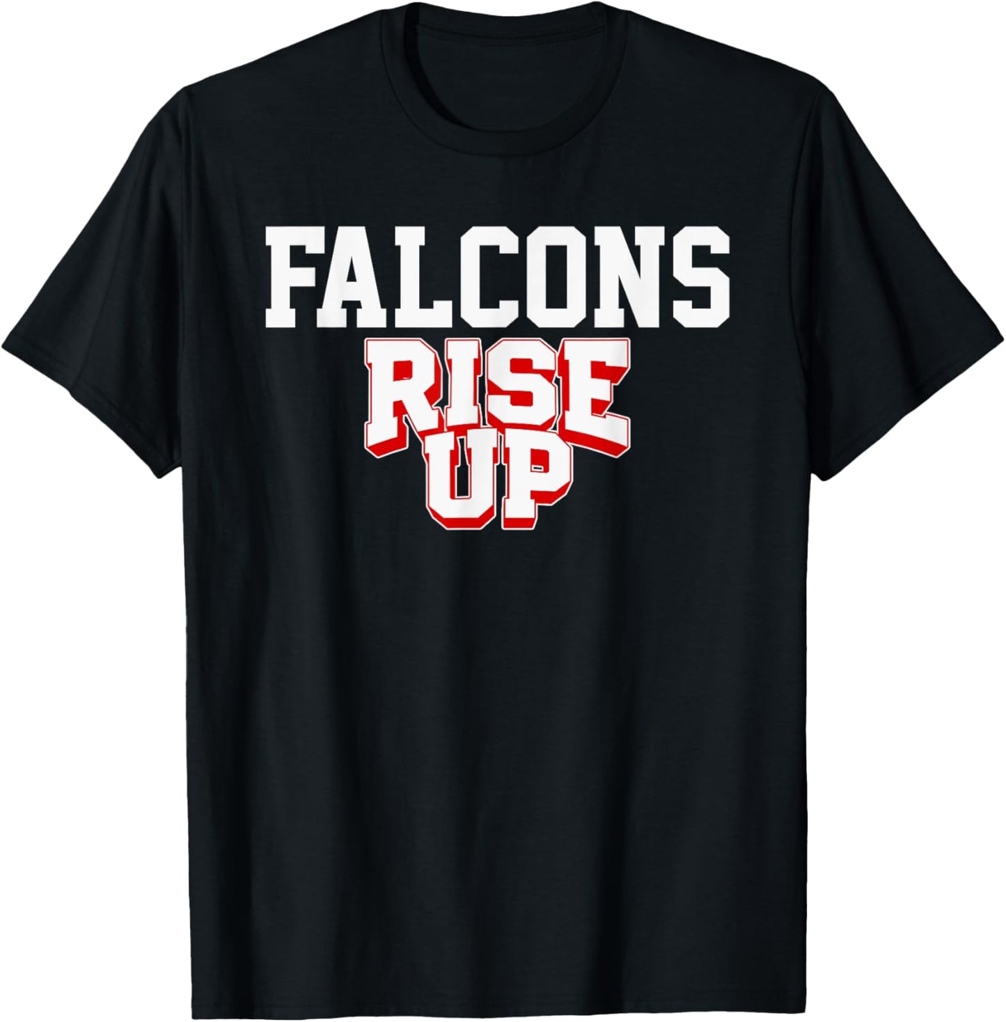 Firelands Falcons Rise Up HS T-Shirt - T-Shirt | Black
