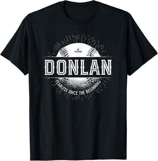 Fearless Matthew Donlan Prospect Baseball Fan Gear T-Shirt - T-Shirt | Black