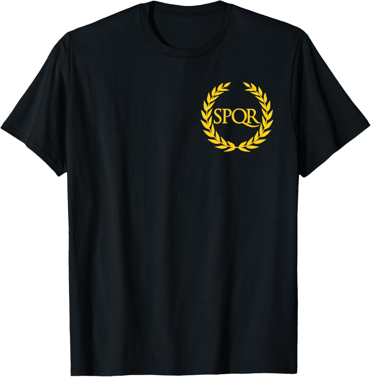 Roman Empire SPQR Symbol T-Shirt - T-Shirt | Black