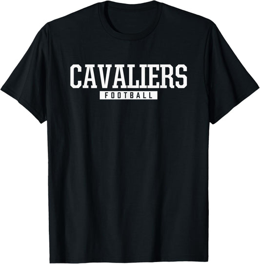 Chillicothe Cavaliers Football HS T-Shirt - T-Shirt | Black