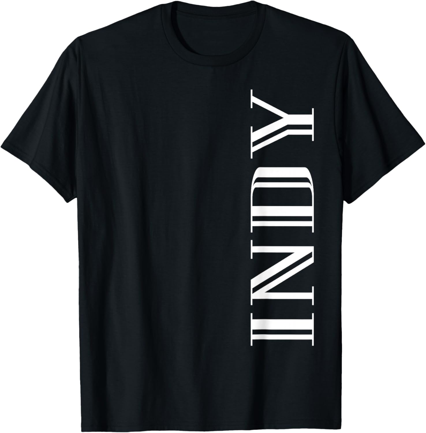 Indianapolis Elegant IN City Home Pride Indy T-Shirt - T-Shirt | Black