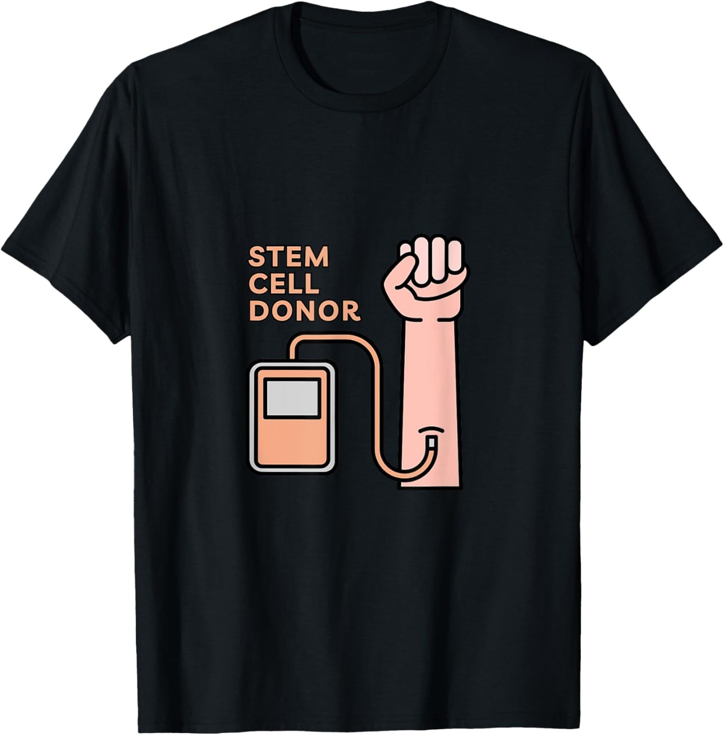 Stem Cell Transplant Donor Cancer - Cute Tops, & Gear T-Shirt - T-Shirt | Black