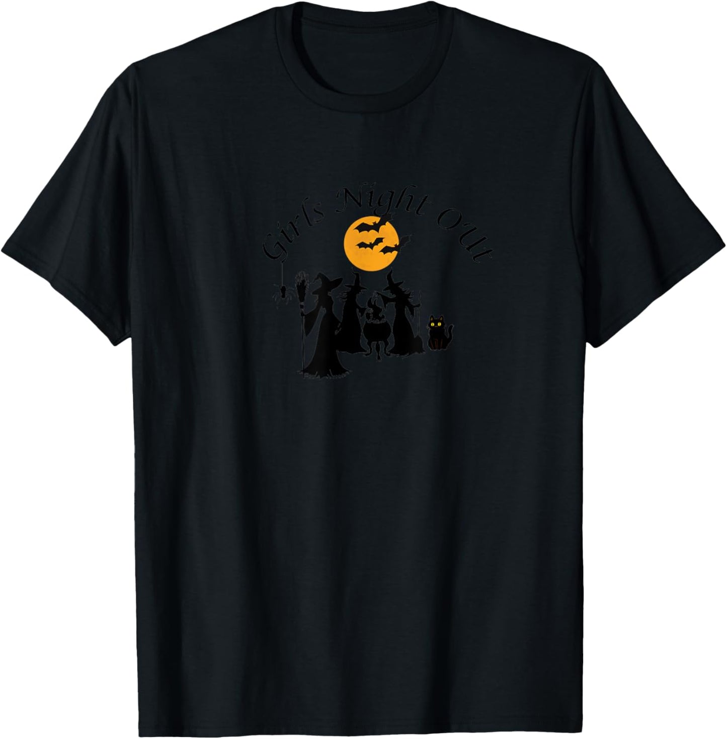 Halloween Girls Night Out T-Shirt - T-Shirt | Black