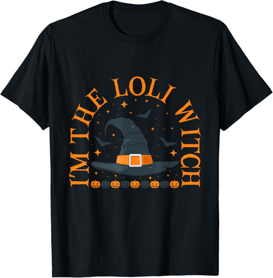 Im the Loli Witch Shirt Halloween Matching Group Costume T-Shirt - T-Shirt | Black