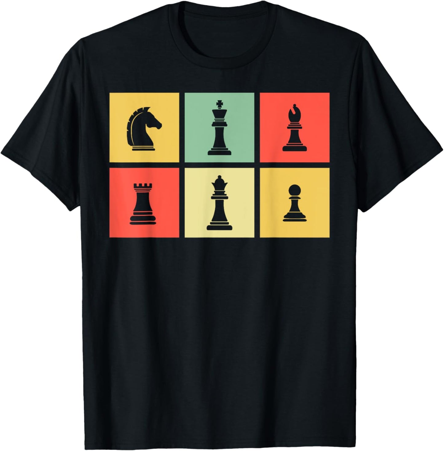 Unique Chess Themed Women Chess Player Chess Lover T-Shirt - T-Shirt | Black