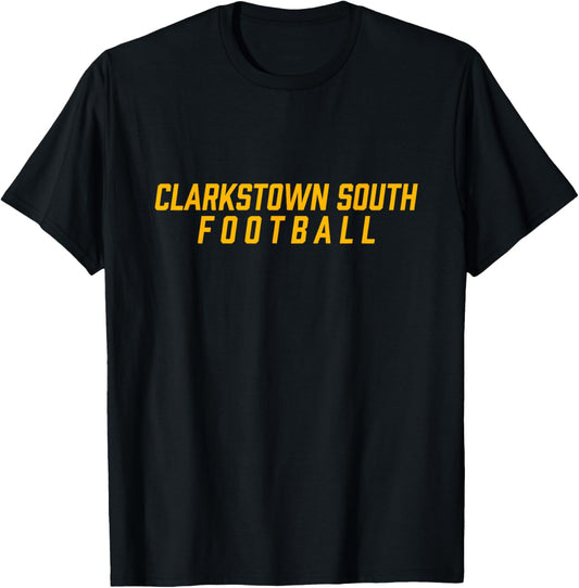 Clarkstown South High School Football Team T-Shirt - T-Shirt | Black