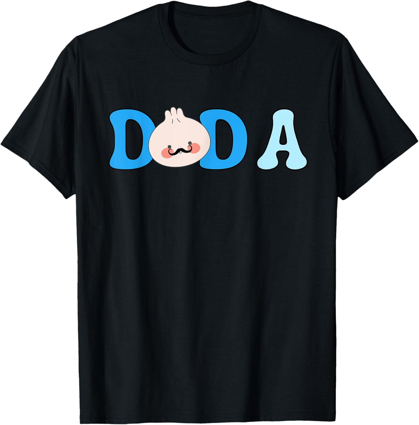 Dada Of The Dumpling First Birthday Baby Matching Top T-Shirt - T-Shirt | Black