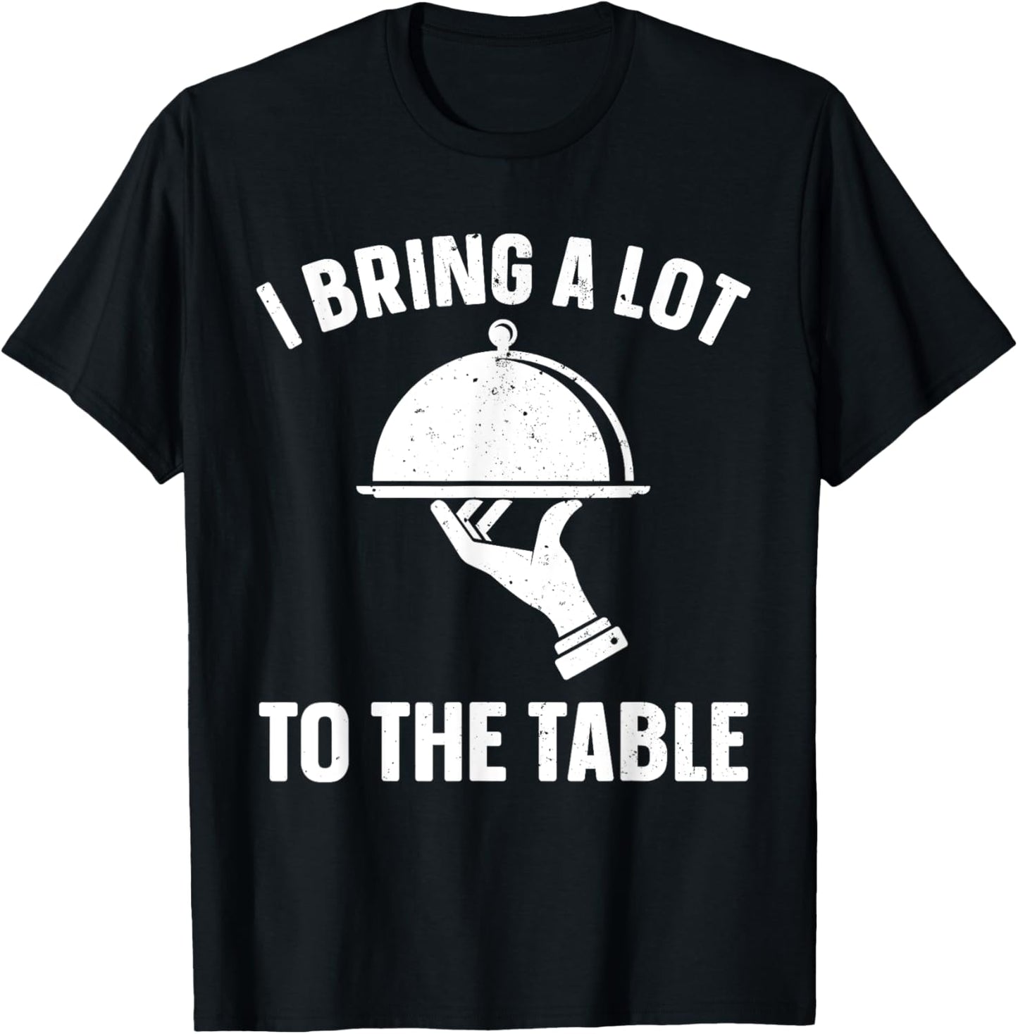 Best Waitress Design Girls Food Server Waitress T-Shirt - T-Shirt | Black