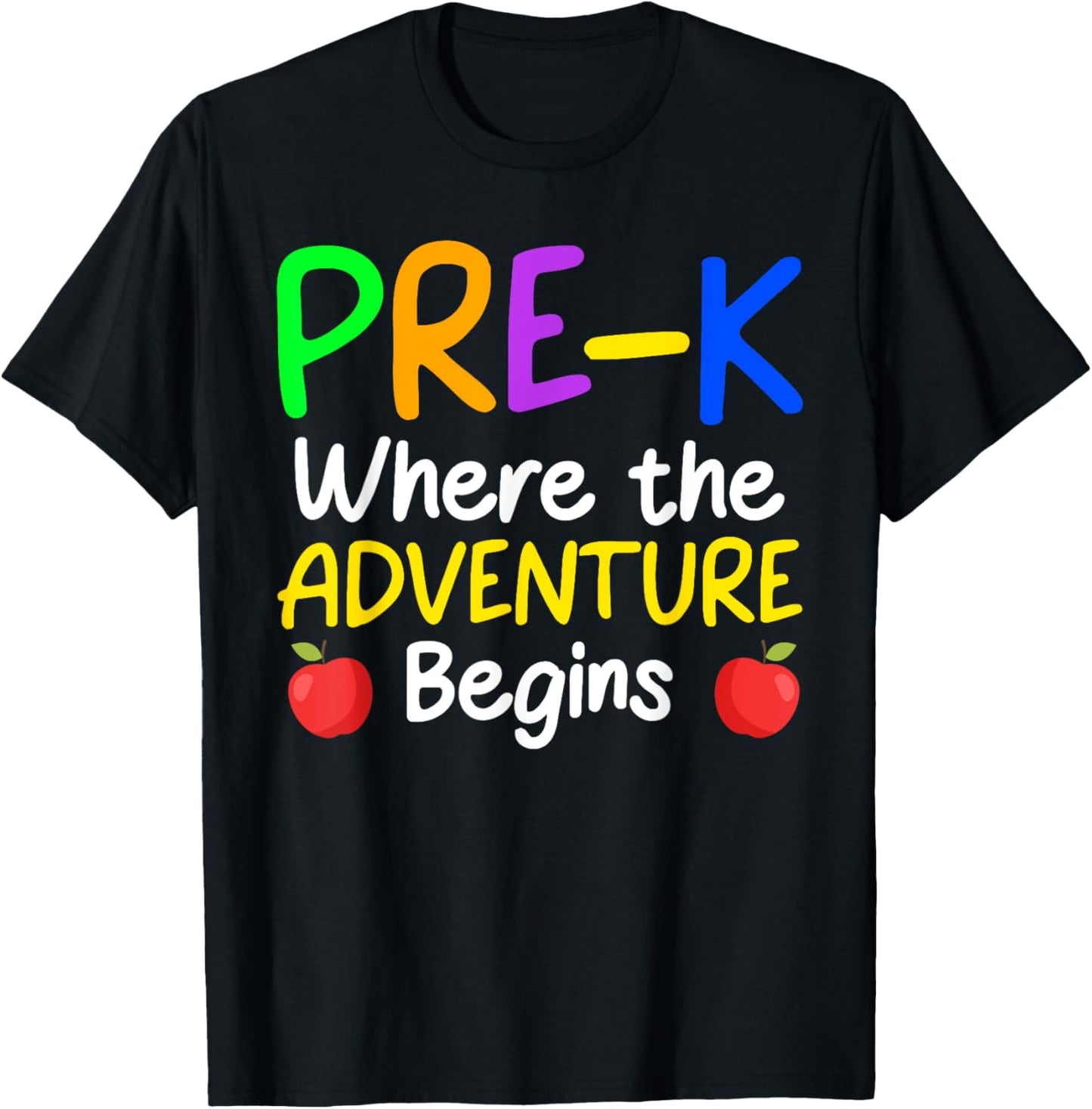 Cute Pre-K Teacher Design Women School PreK Teacher T-Shirt - T-Shirt | Black
