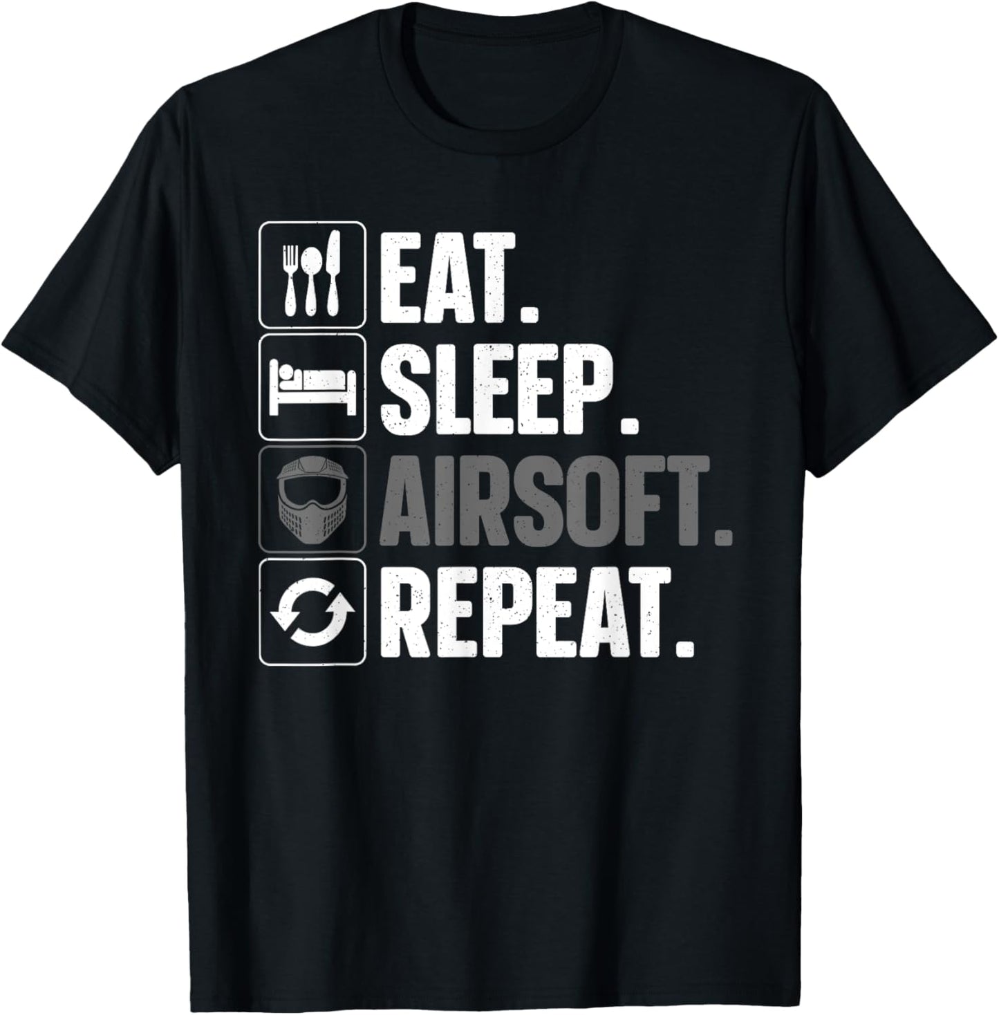 Funny Airsoft Design Women Airsoft Player Airsoft T-Shirt - T-Shirt | Black