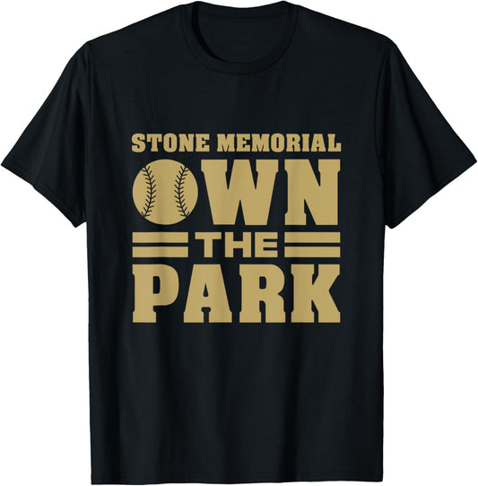 Stone Memorial High School Own the Park HS T-Shirt - T-Shirt | Black