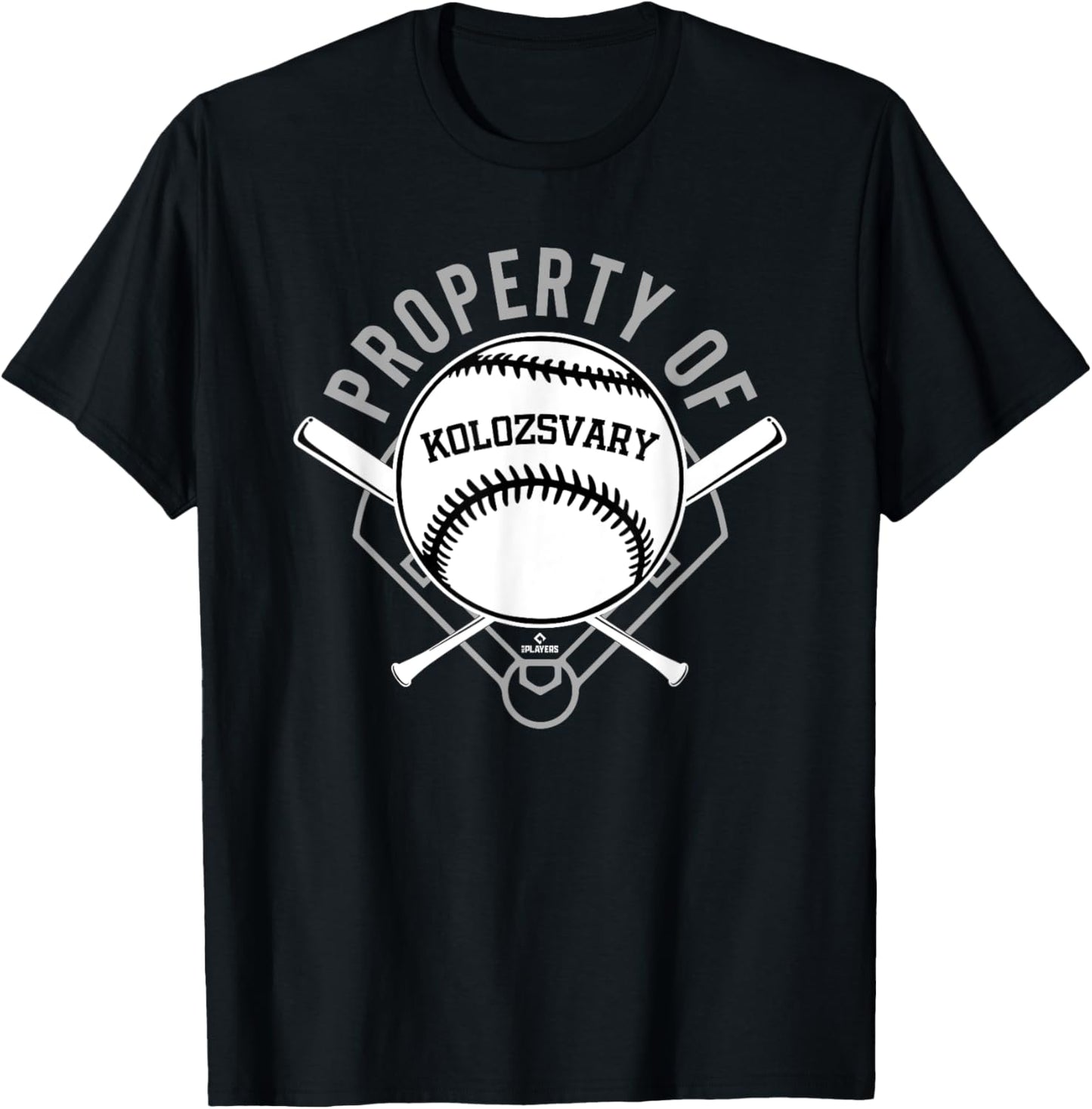 Property of Mark Kolozsvary Prospect Baseball Fan Gear T-Shirt - T-Shirt | Black