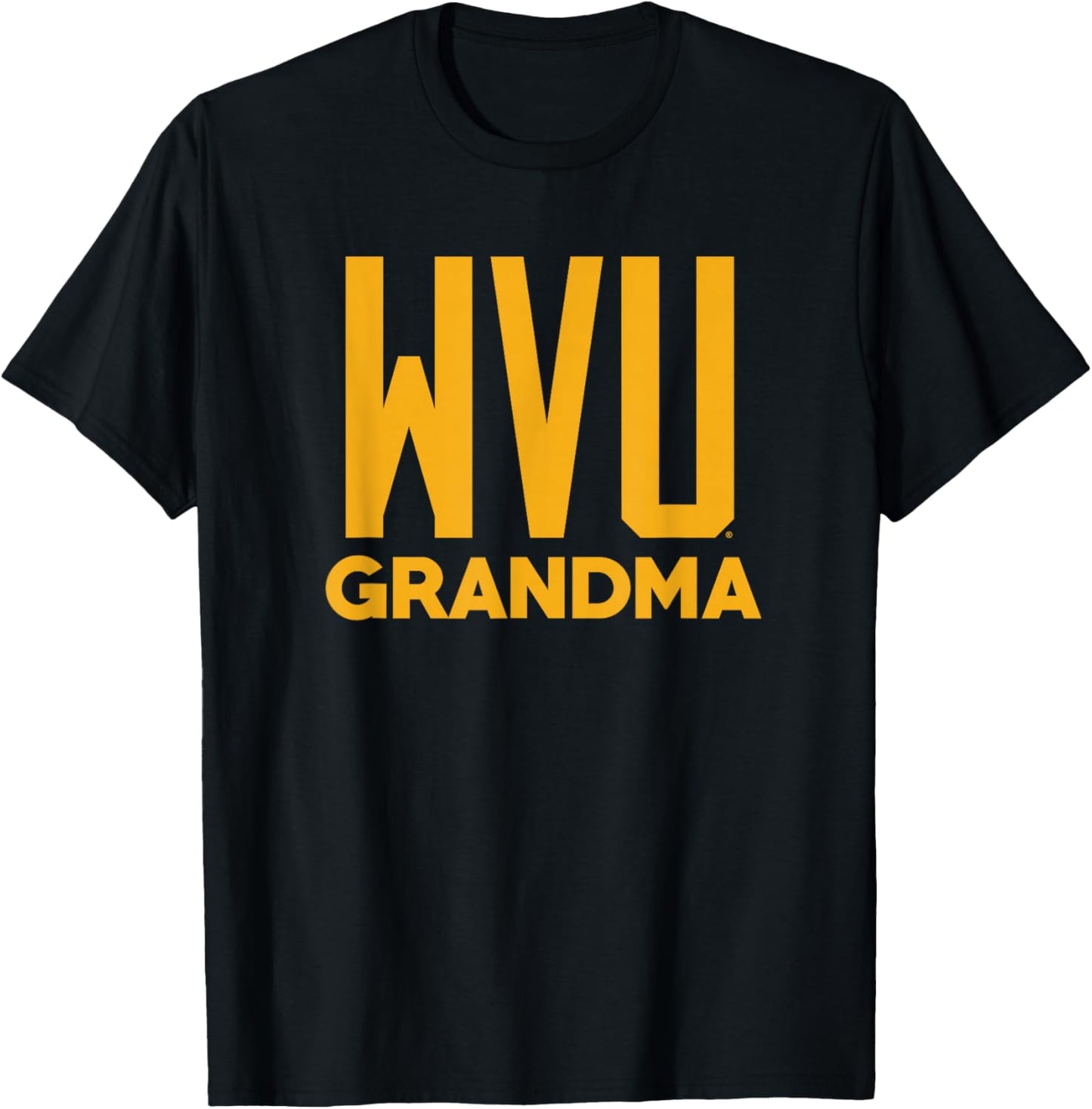Campus Lab West Virginia University Mountaineers Grandma T-Shirt - T-Shirt | Black