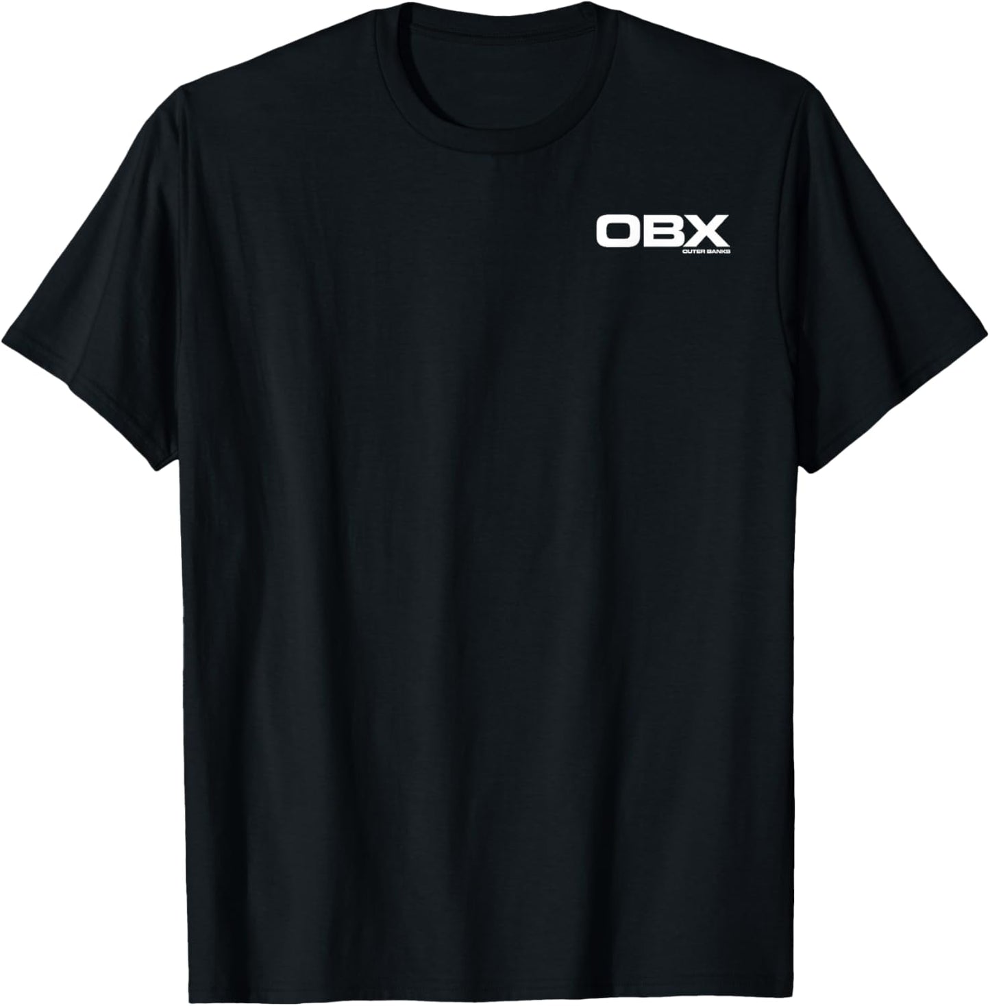 Outer Banks John B Distressed Front Back Poster T-Shirt - T-Shirt | Black