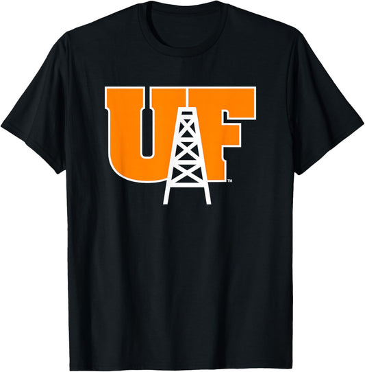 University of Findlay Oilers UF Derrick Logo T-Shirt - T-Shirt | Black