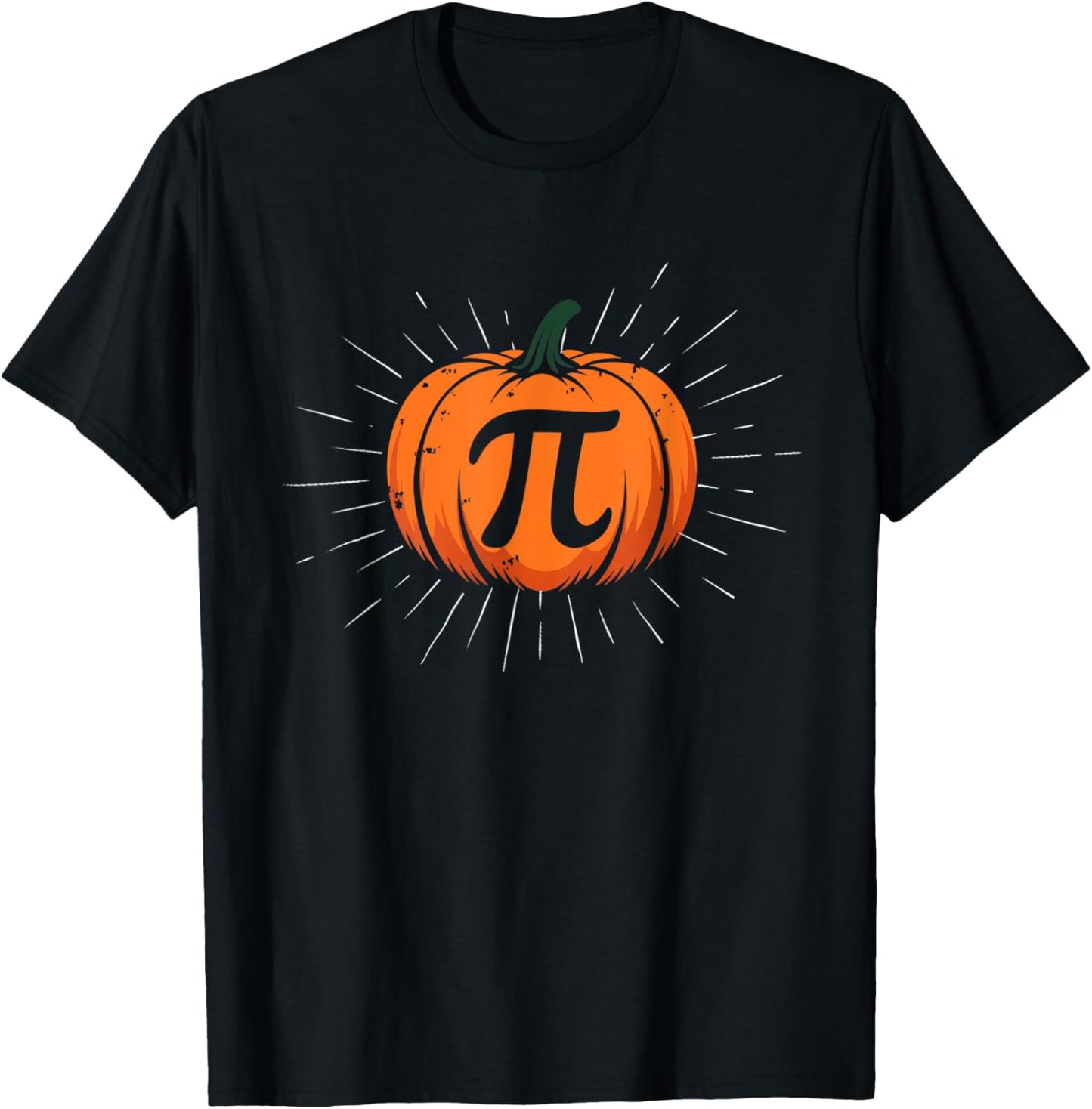 Pumpkin Pie Math Funny Halloween Thanksgiving Pi Day Kids T-Shirt - T-Shirt | Black