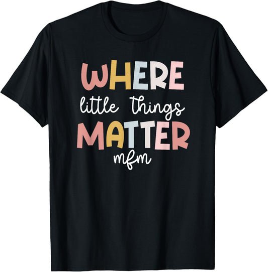MFM Maternal Fetal Medicine MFM Nurse MFM Sonographer T-Shirt - T-Shirt | Black