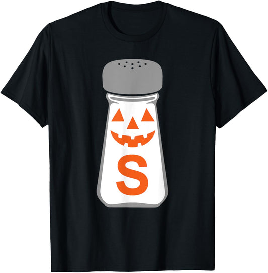 Salt And Pepper Halloween Costume T-Shirt - T-Shirt | Black