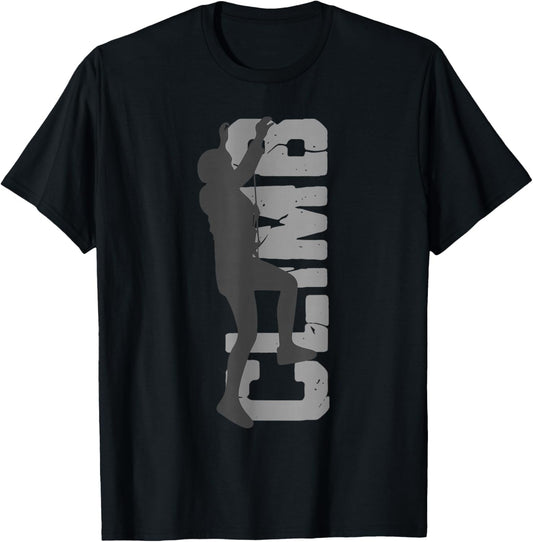 Rock Climbing Funny Bouldering Enthusiasts Women T-Shirt - T-Shirt | Black