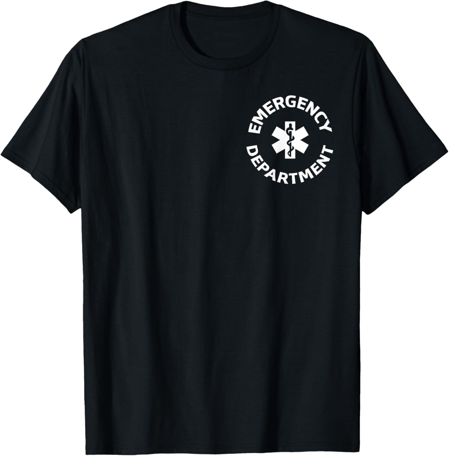 Emergency Department Emergency Room Healthcare T-Shirt - T-Shirt | Black