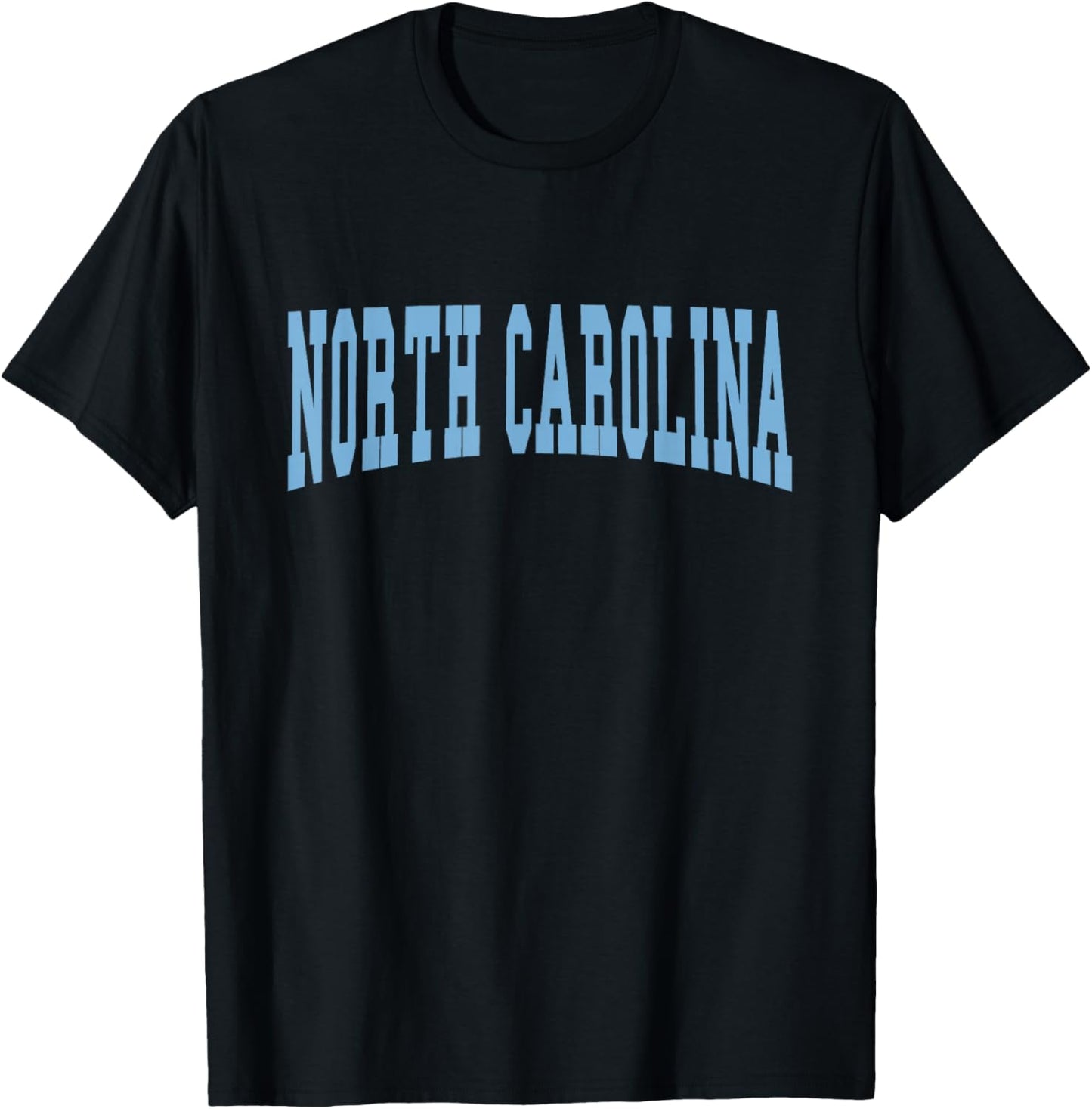 North Carolina Throwback Design Classic T-Shirt - T-Shirt | Black
