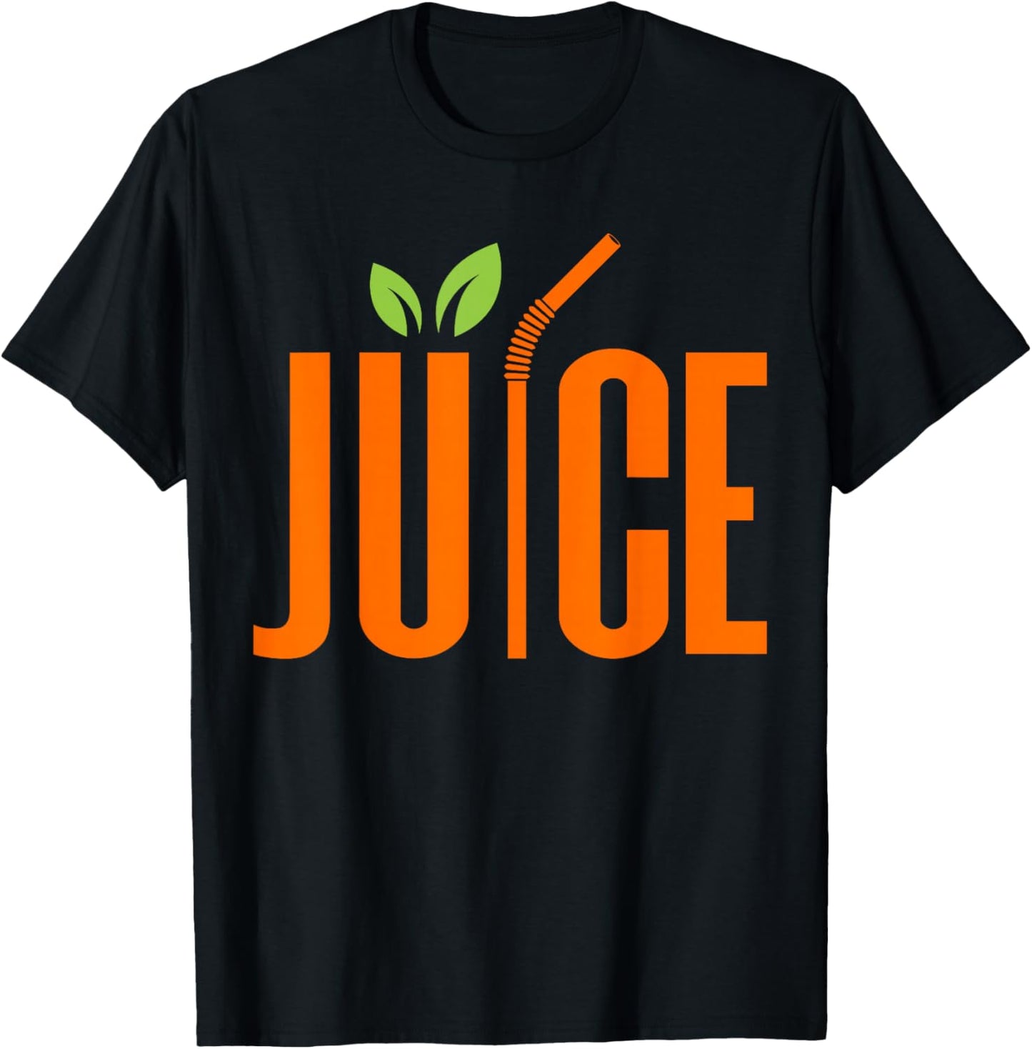 Orange Juice Fruit Summer Drink T-Shirt - T-Shirt | Black