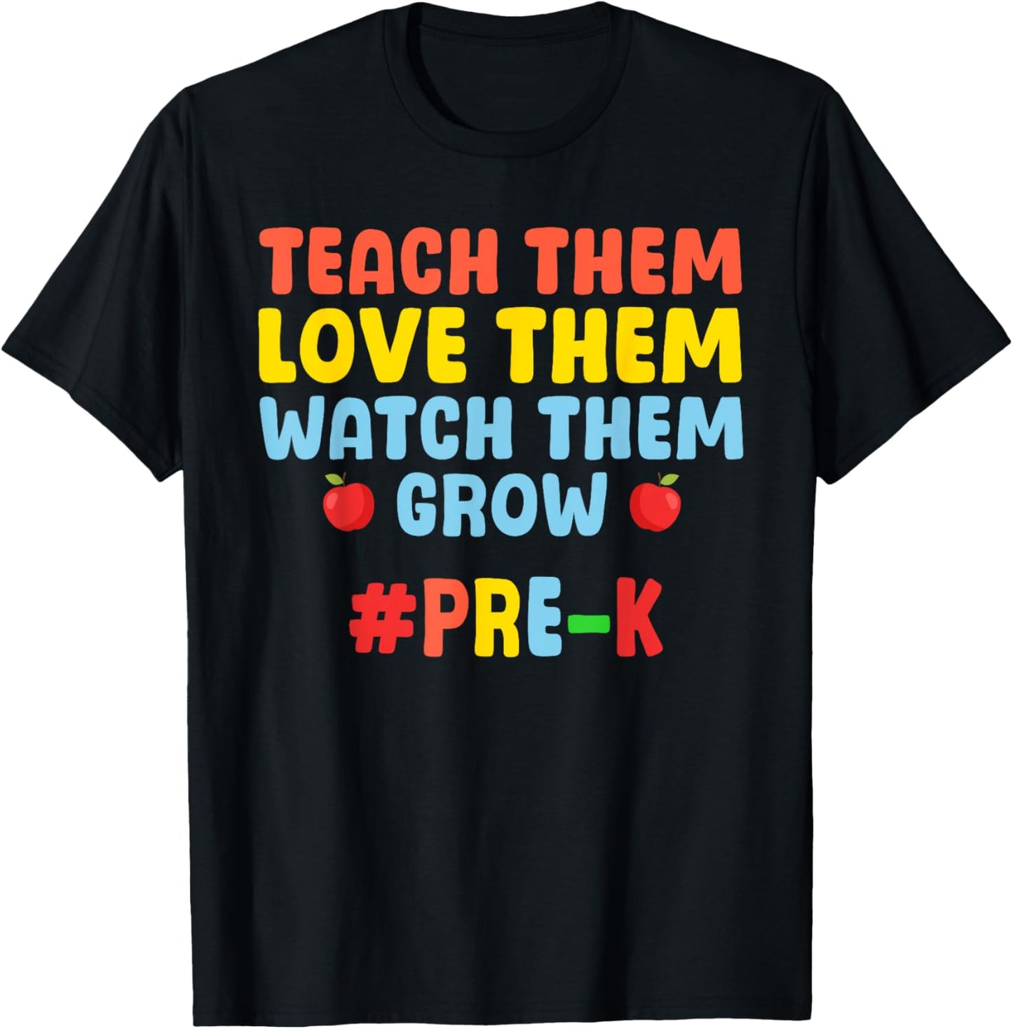 Funny Pre K Teacher Art Women Prek Preschool Teacher T-Shirt - T-Shirt | Black