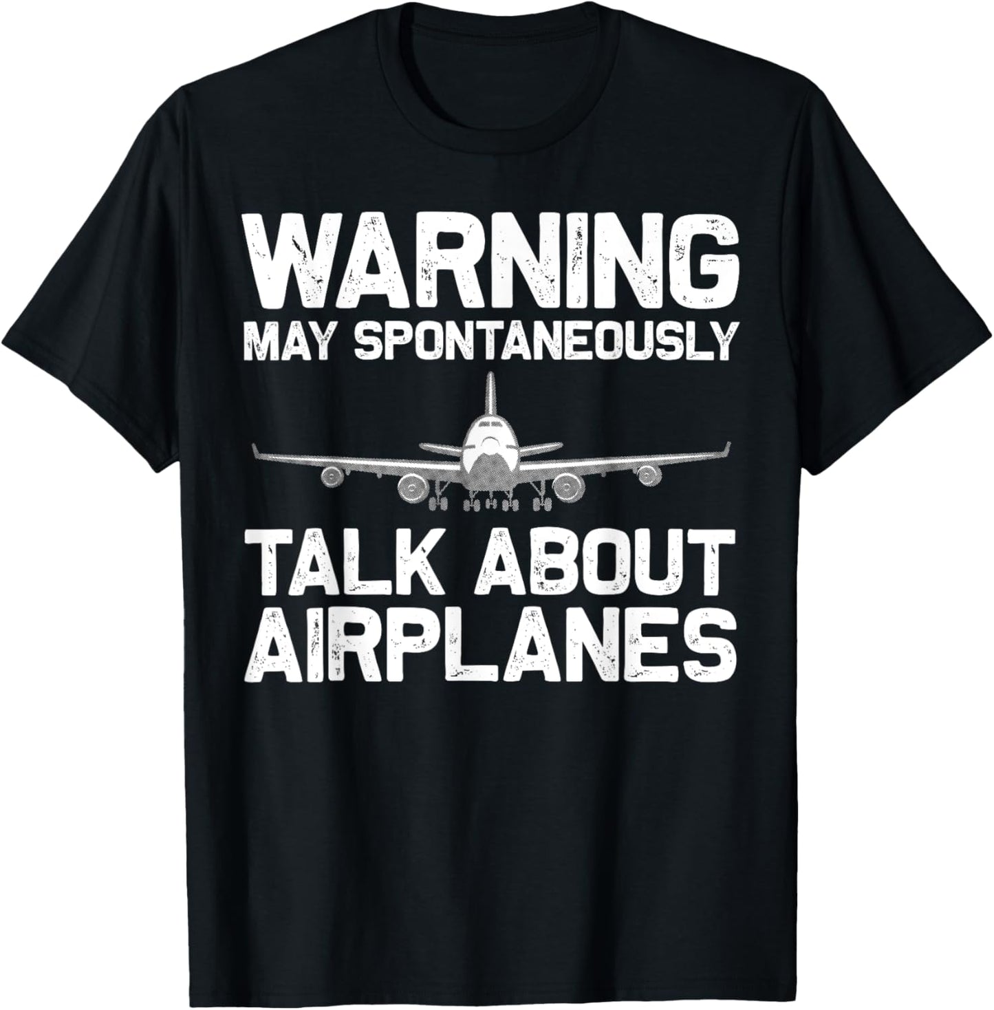 Funny Airplane Novelty Women Plane Aviation Pilot T-Shirt - T-Shirt | Black